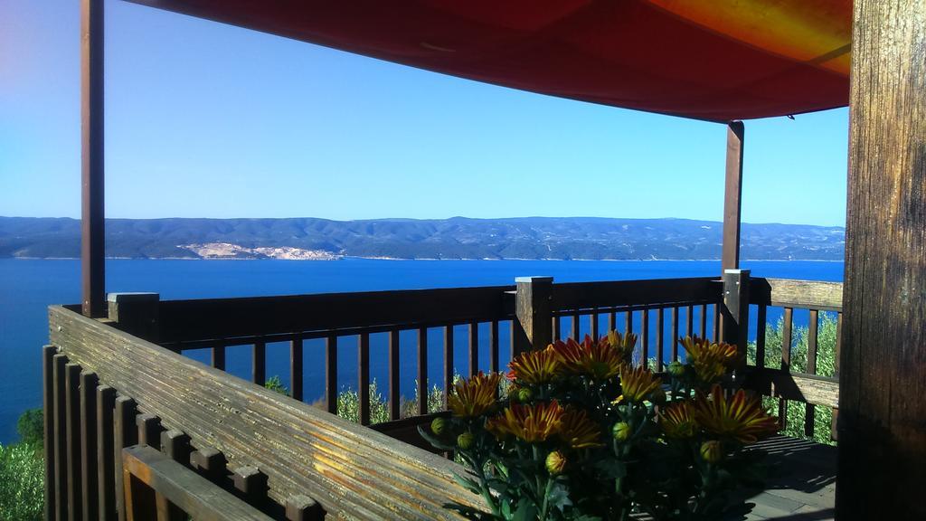 Charismatic Garden Cottage With Sea View Локва Рогозница Екстериор снимка